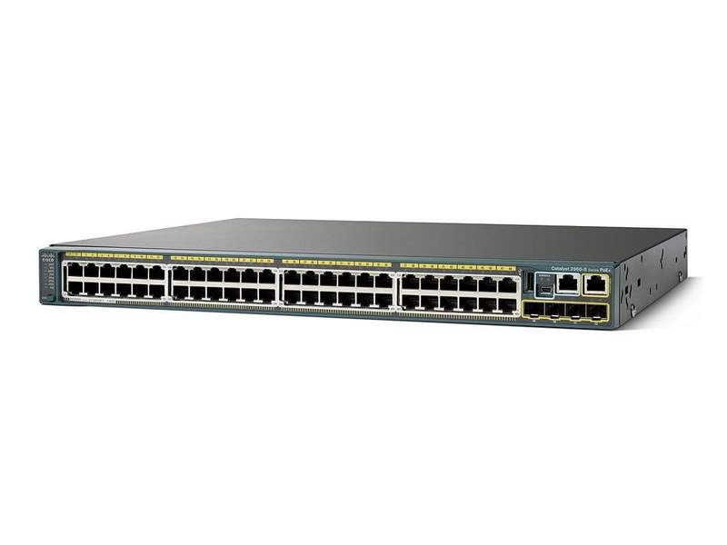 Catalyst 2960-X 48 GigE PoE 370W 4 x 1G SFP LAN Base