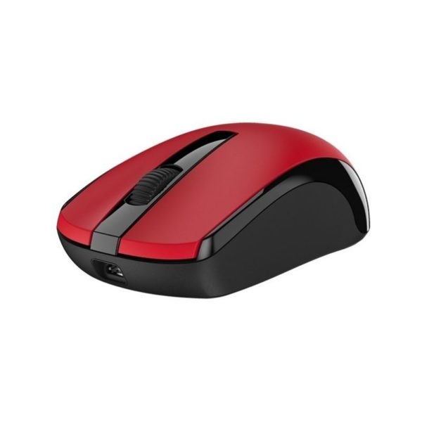 Mouse Genius Eco-8100 Inalámbrico Rojo