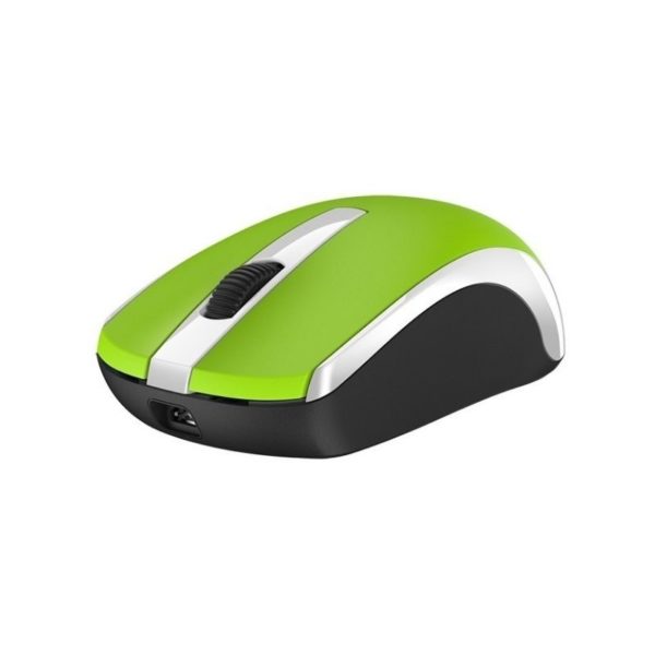 Mouse Genius Eco-8100 Inalámbrico Verde