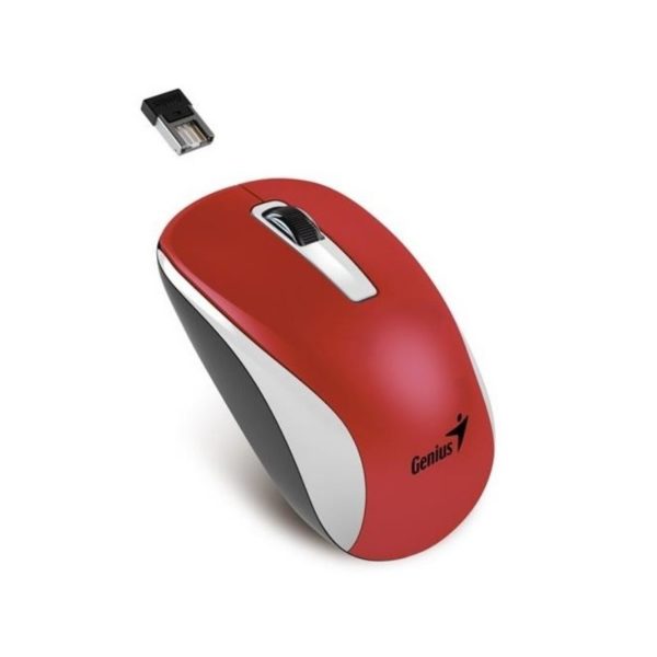 Mouse Óptico inalámbrico Genius NX-7010 Rojo