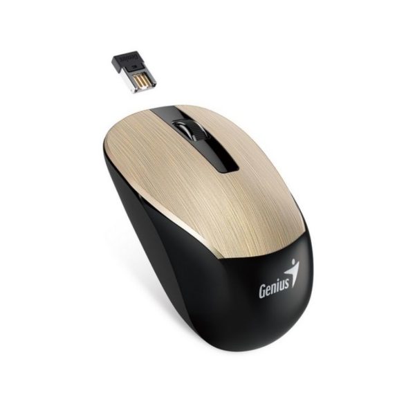 Mouse Genius NX 7015 Inalambrico Dorado