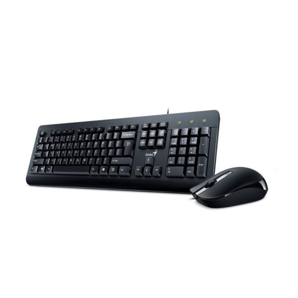 combo teclado Genius+mouse km-160 usb negro