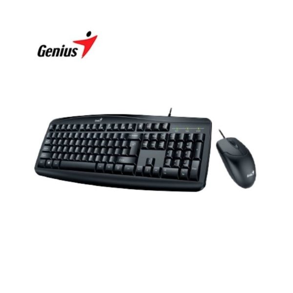 Teclado + Mouse Genius Km-200 Smart Usb Black