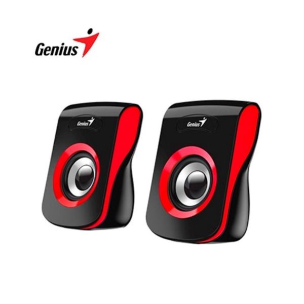 Parlante Genius SP-Q180 USB Rojo