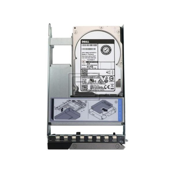 Disco duro 2.4TB 10K RPM SAS 12Gbps 512e 2.5in Hot-plug Hard Drive, 3.5in HYB CARR, CK