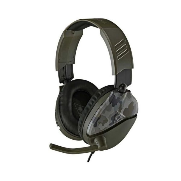 Audífonos de Diadema Turtle Beach 70P Gaming Camo Verde.