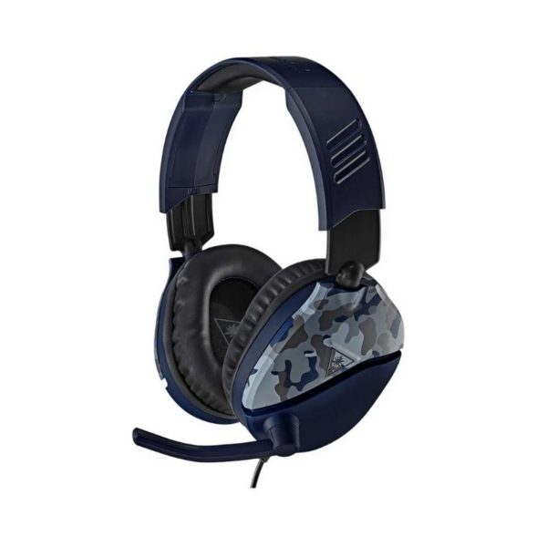 Audifono de Diadema para Gaming Turtle Beach Recon para consola PlayStation 4 PS4 Recon 70P Azul Camuflado Jack 3.5mm