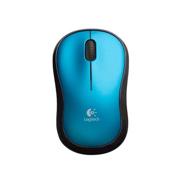 MOUSE M185 Logitech Inalámbrico Receptor USB Compatible Win-Mac Duración Batería Hasta 12 Meses Garantía 3Años-AZUL