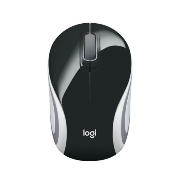 Mini Mouse M187 Logitech Inalámbrico Receptor Usb Negro