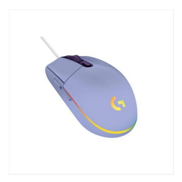 Mouse G203 Lightsync Gaming Lila