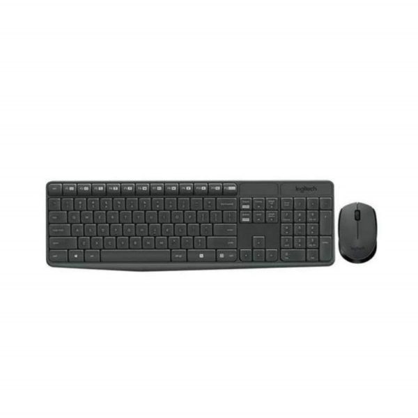 Combo Teclado/Mouse MK235 Logitech Gris