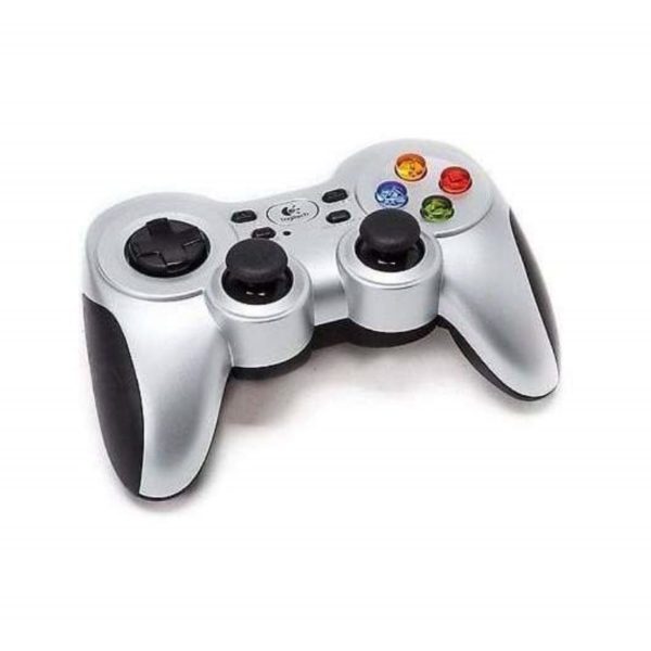 Gamepad Logitech Gaming Inalámbrico F710 USB Compatible PC-Android TV – Silver