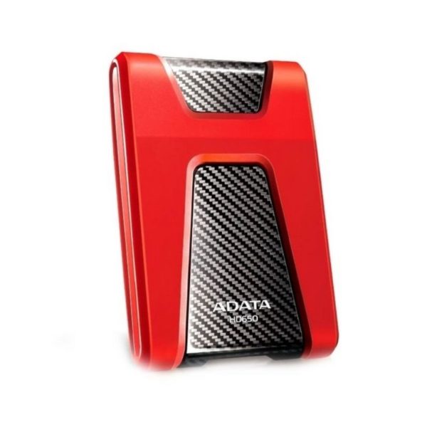 ADATA DISCO EXTERNO ANTIGOLPES HD650 2TB ROJO