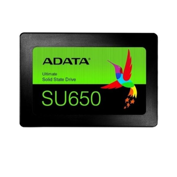 Disco sólido SSD interno Adata Ultimate SU650 480GB negro