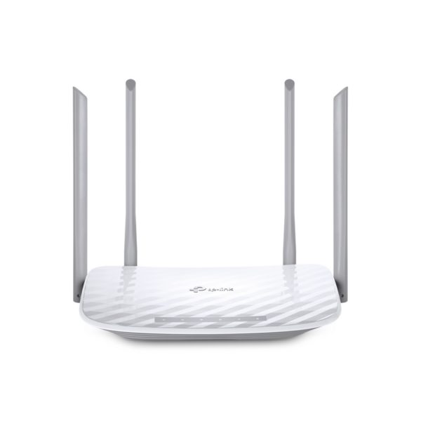 Router TPLINK Inalambrico doble banda AC 1200 Dual Band 4 Antenas externas.