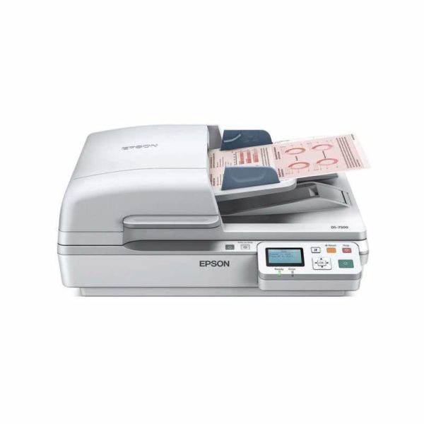 Escaner Epson WorkForce DS-7500  cama plana/ /Tamaños de Documento: (A4)/Ciclo Diario:  4000 hojas /Capacidad del