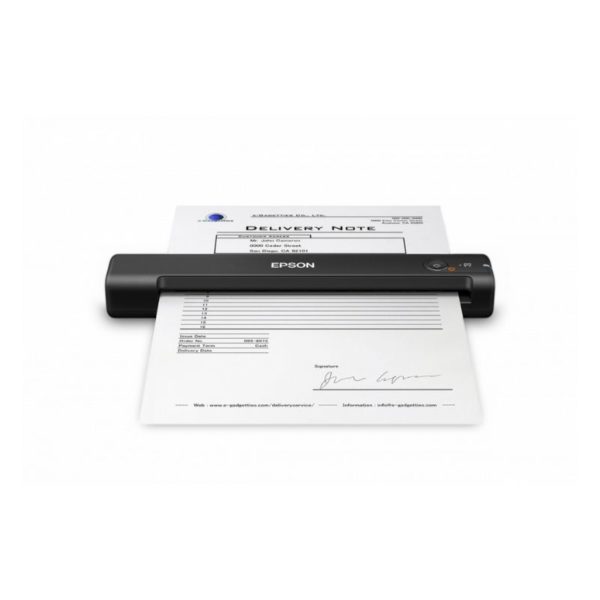 Escáner Epson WorkForce ES-50 Portátil/  13 seg/pag (simplex) Conector USB –se enchufa a su computadora; no requiere baterías ni fuente de alimentación externa.