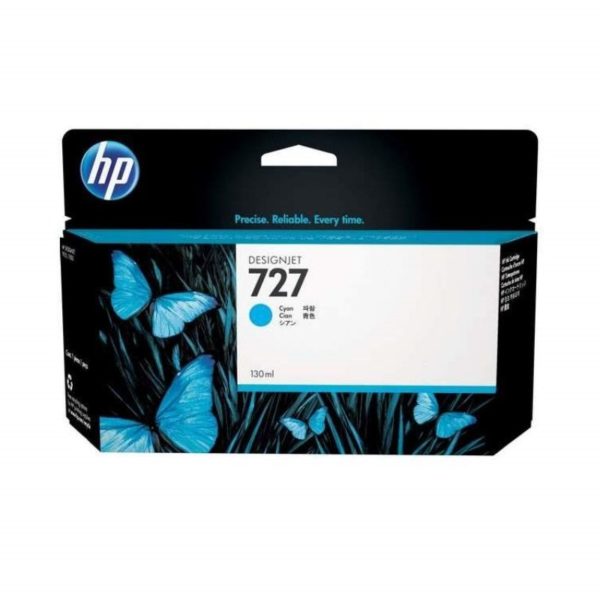 Cartucho de tinta HP 727 DesignJet cian de 130 ml 