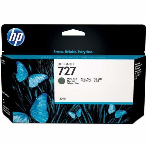 Cartucho de tinta HP 727 DesignJet negro mate de 130 ml 