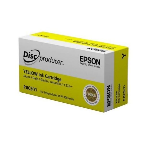 Cartucho Epson C13S020451 Yellow para Discproducer PP-100, PP-100AP, PP-100II, PP-50