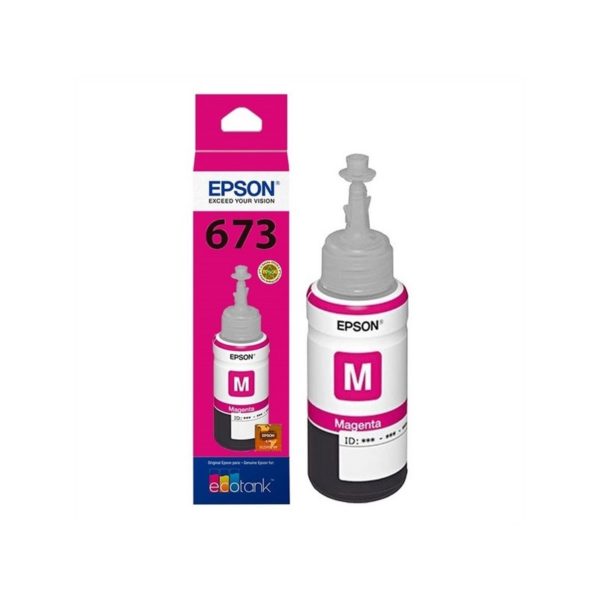 Botella Epson T673320-AL – ECOTANK Magenta L800/L805 (1800 fotos 10 x 15 cm)