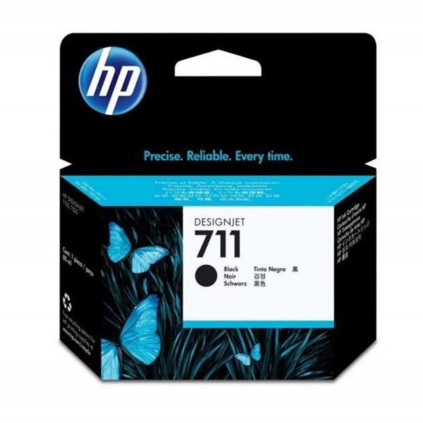 Cartucho de tinta DesignJet HP 711 negro 