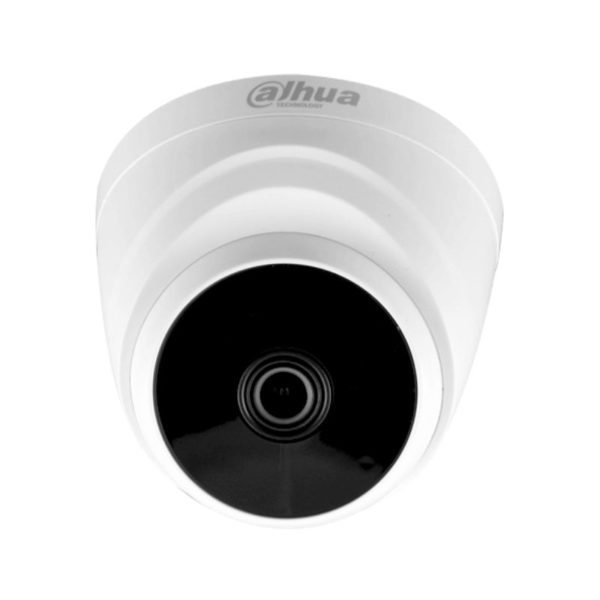 Camara Dahua Domo,2MP, Lente fijo 3,6mm, 4en1 (CVI/TVI/AHD/CVBS), Plastico, Smart IR30m, IP67, 12VDC.