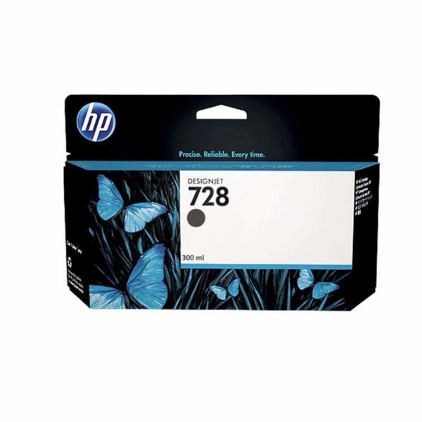 Cartucho de tinta DesignJet HP 728 de 300 ml negro mate