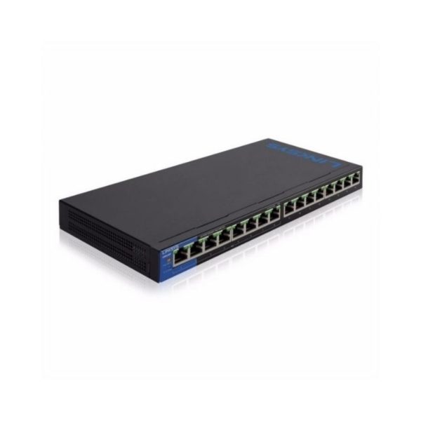 Switch Linksys Gigabit PoE 16Ptos LGS116P