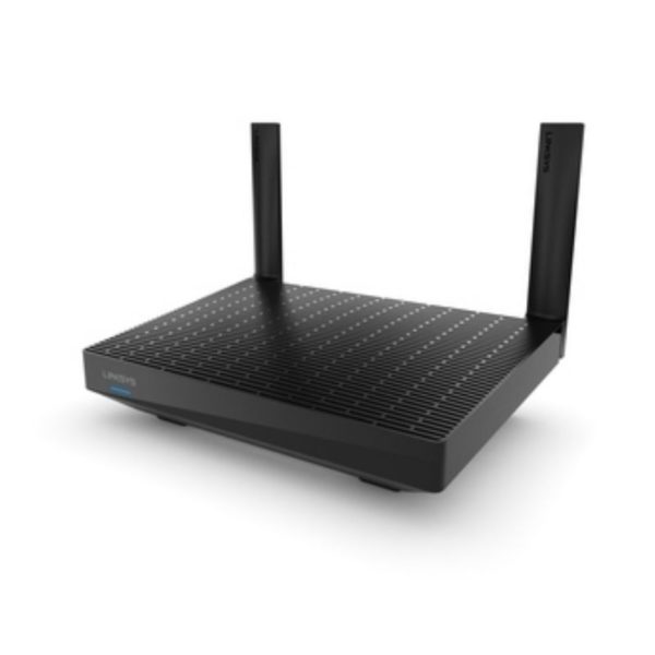 Router Mesh MR7350, AX1800 de doble banda Gigabit 574 + 1201 Mbps,Doble banda (2,4 GHz + 5 GHz) 2 x 2 WiFi 6,Actualizaciones automáticas del firmware,Puerto USB 3.0,1 Gigabit WAN,4 Gigabit LAN,2 antenas externas ajustables,Procesador de núcleo Quad de 1,2 GHz,Cobertura de hasta 158 m², funciona con 20 o más dispositivos y proporciona velocidades de