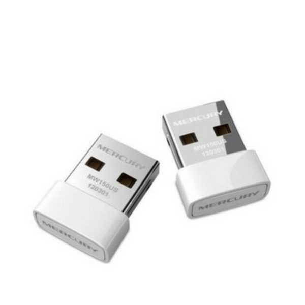 Adaptador Nano Mercusys USB 2.0  inalámbrico de 150Mbps