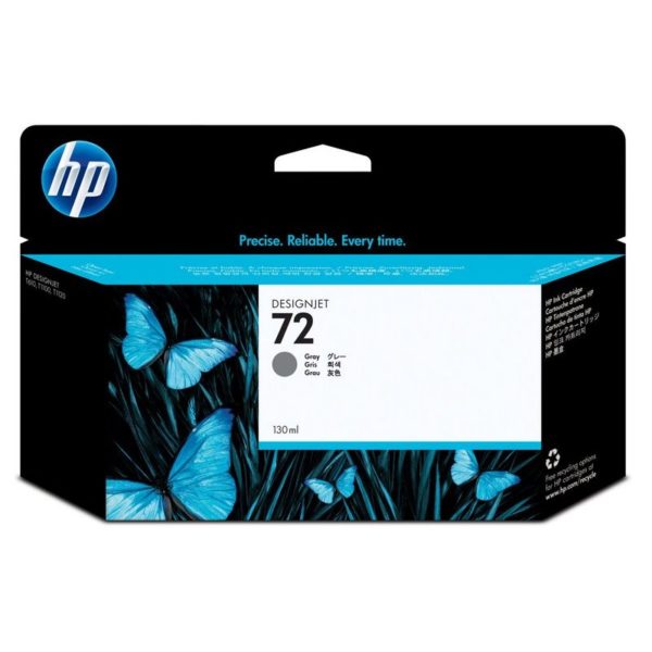 Cartucho Hp 72 Gris 130ml Tinta Original Plotter Hp