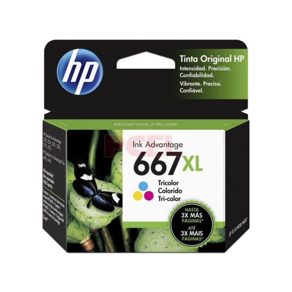 Cartucho Hp Tricolor 667xl