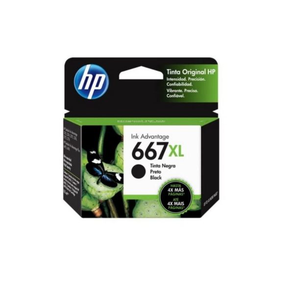 Cartucho Hp Negro 667XL