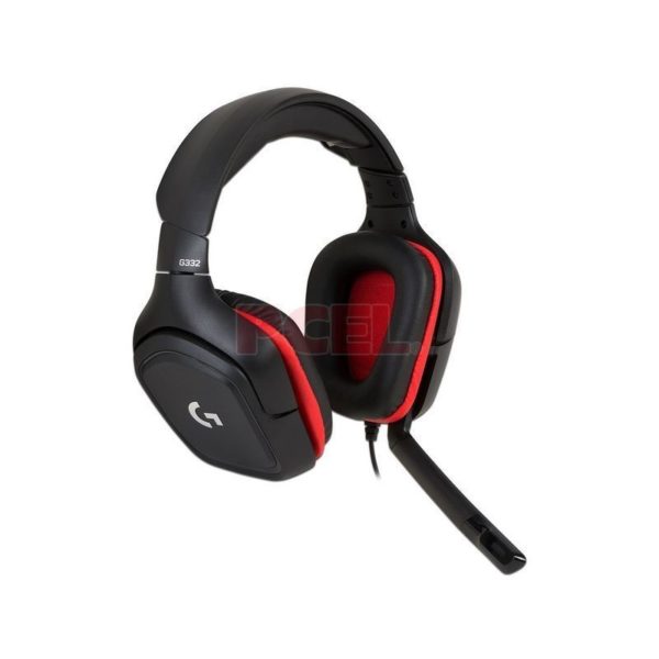 DIADEMA G332 Logitech Gaming Plug 3.5mm Sonido Estéreo Multiplataforma Control de Mute Cable 2Metros Garantía 2Años-NEGRO-NARANJA