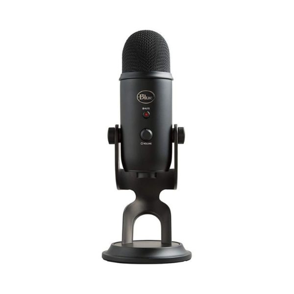 Microfono logitech Yeti USB-Blackout Edition