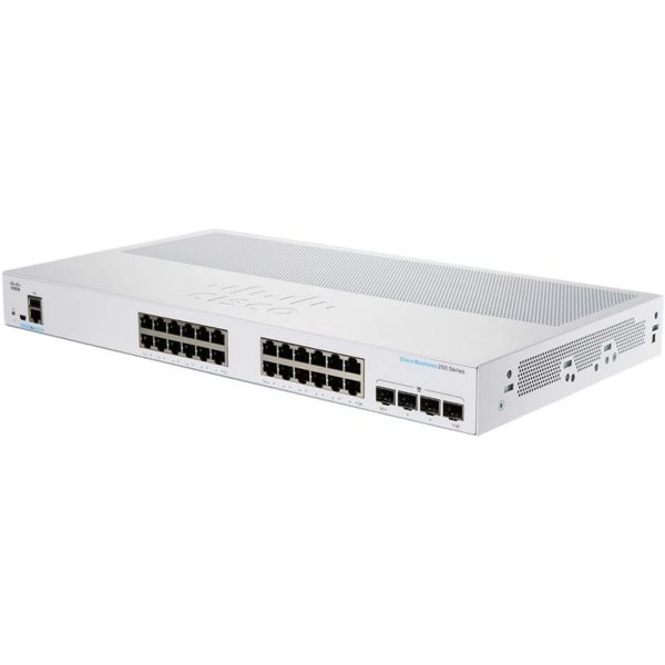 Switches Cisco CBS250 Smart 24-port GE, 4x1G SFP