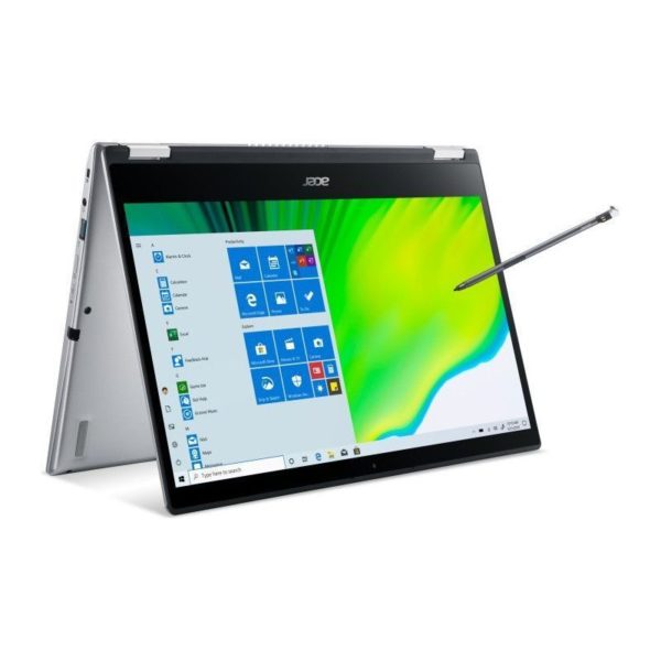 Portatil Acer Spin SP314-54N-58MK FHD Ci5 1035G1 14 8GB/256SSD /Incluye Lapiz /Windows 10 Home color Silver