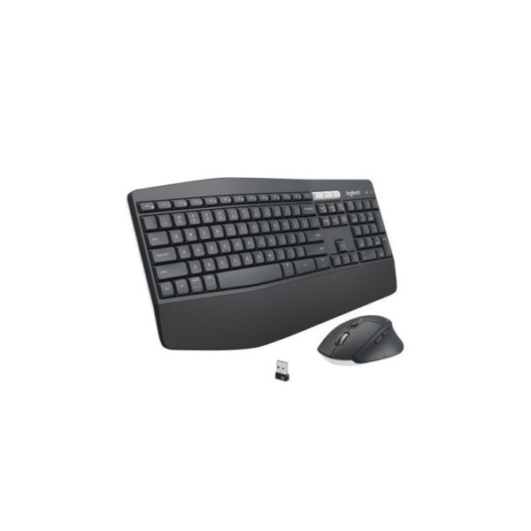 COMBO TECLADO/MOUSE MK850 Logitech Español Bluetooth/Wireless Receptor USB Compatible Win-Mac-Unifying MultiDispositivo FLOW Garantía 2Años-NEGRO