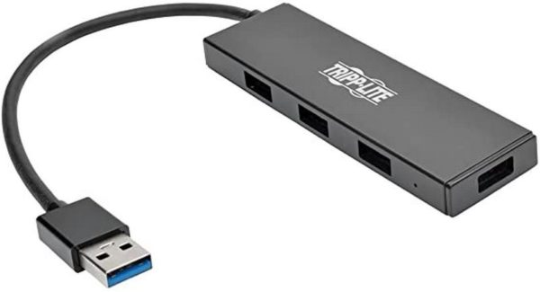 4-Port Ultra-Slim Portable USB 3.0 SuperSpeed Hub