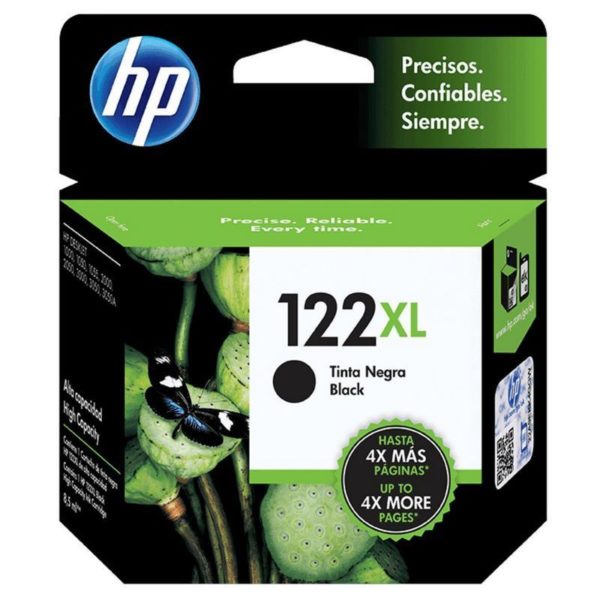 CARTUCHO HP NEGRO  122XL DESKJET 1000 2050 3050 480 PAG