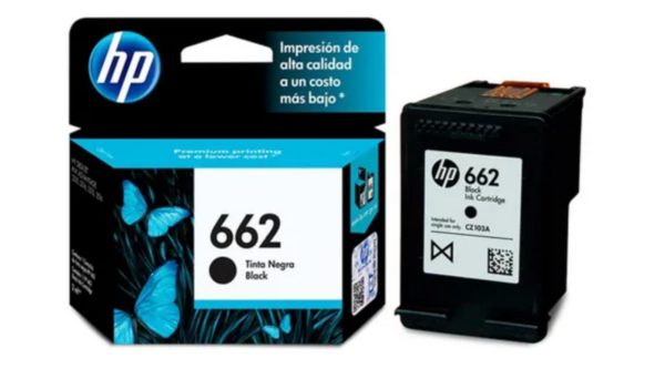 Cartucho Hp Negro  662