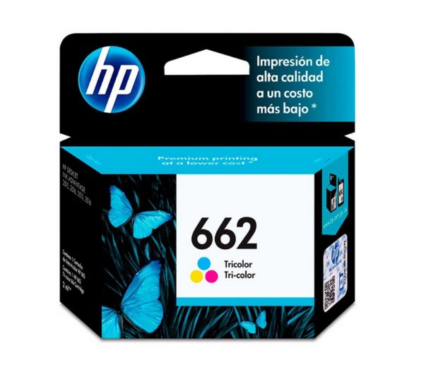 Cartucho HP tricolor 662 Deskjet