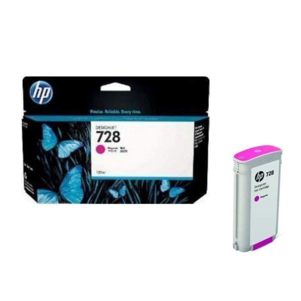 Tinta HP 728  130 ML Magenta para Designjet T830mfp