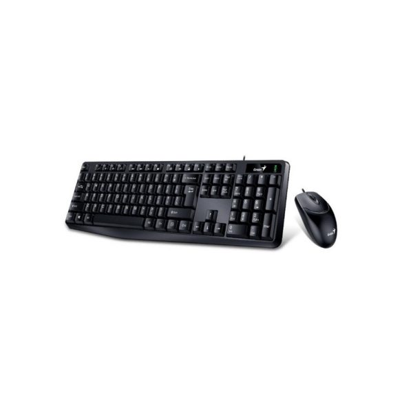 Combo Teclado + Mouse Genius Alambrico  km-170 USB Negro