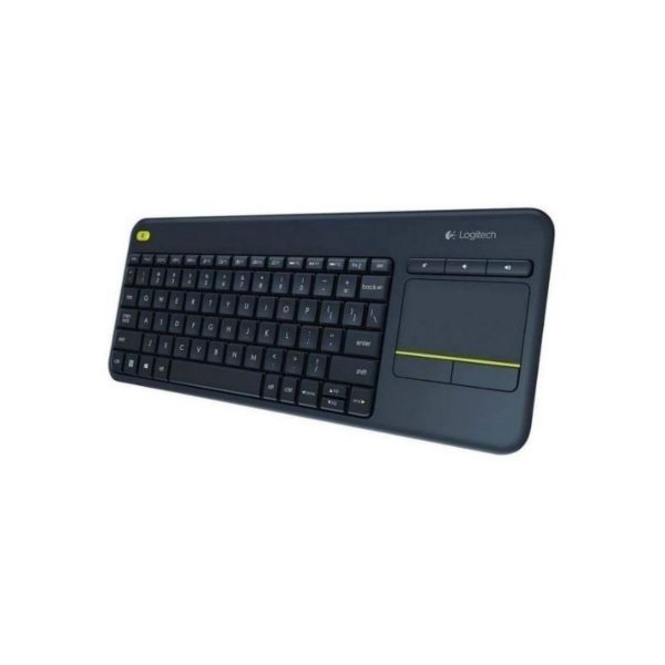 Teclado inalámbrico Logitech K400 Plus con touchpad Negro