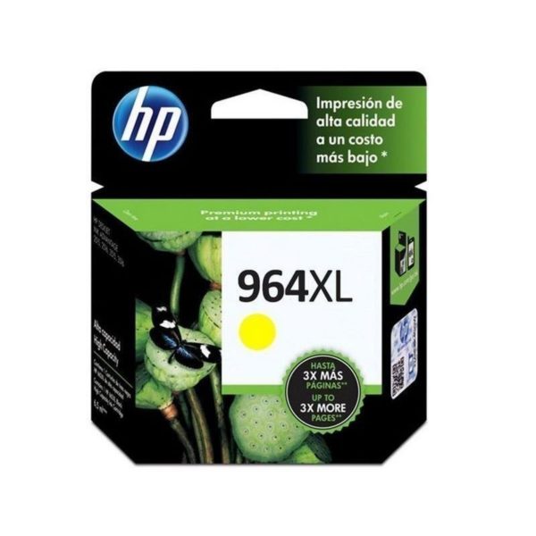 CARTUCHO HP AMARILLO 964XL HP OfficeJet Pro 9010 9020 1.600 pag.