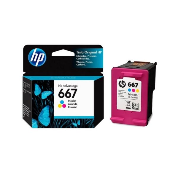 Cartucho Hp Tricolor 667