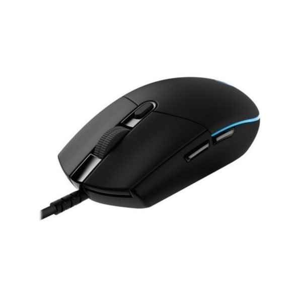 MOUSE G PRO ESPORTS Logitech Gaming Alámbrico USB 16000DPI Compatible Win-Mac Sensor HERO16K 6Botones Programables RGB Lightsync G HUB Garantía 2Años-NEGRO