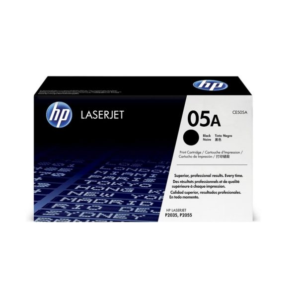 Cartucho de Tóner HP 05A Negro LaserJet Original